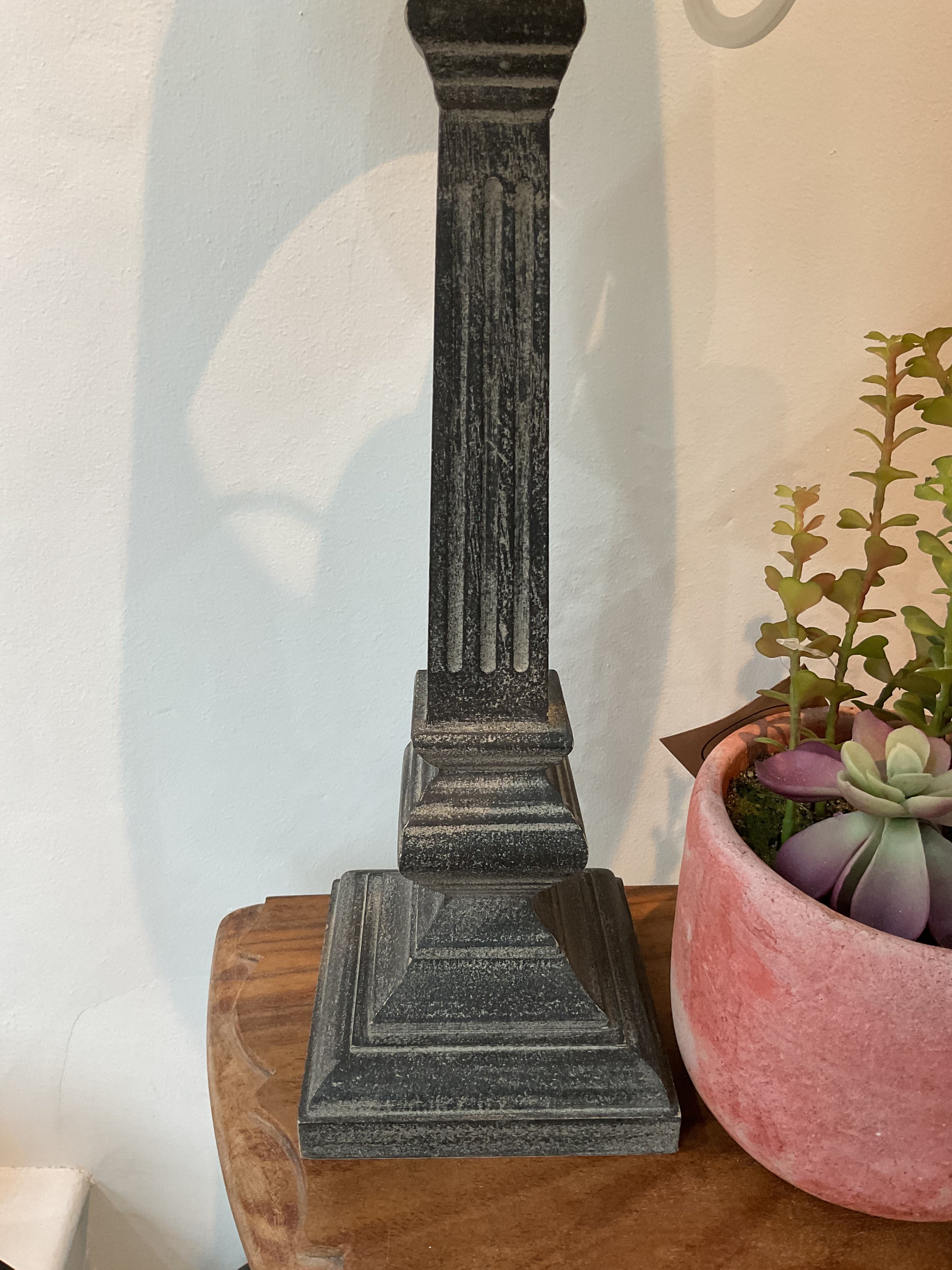 Lamp base - Nancy Dark Grey Table Lamp base - 40cm high