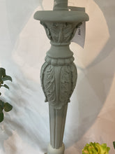 Load image into Gallery viewer, Lamp base - Ophelia Delux Blue Grey Table Lamp base - 54cm high
