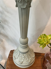 Load image into Gallery viewer, Lamp base - Ophelia Delux Blue Grey Table Lamp base - 54cm high
