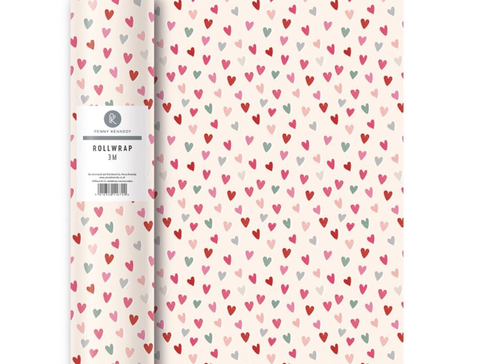 Heart Gift Wrap - Penny Kennedy - Not available online