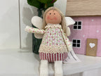 Mrs Ditsy floral top Angel - pretty sitting angel