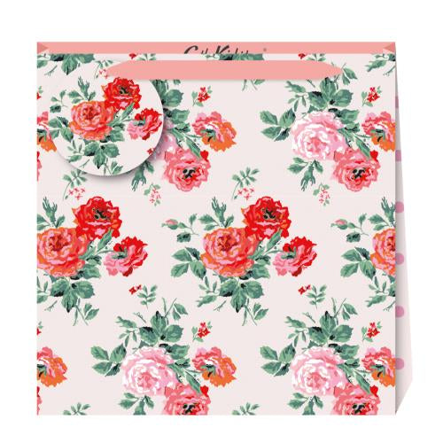Archive Rose Shopper Gift Bag - Cath Kidston - small / mini