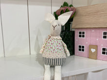 Load image into Gallery viewer, Mrs Ditsy floral top Rabbit - pretty sitting bunny
