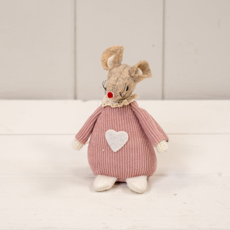 Mouse - Cute pastel mouse in a choice of 3 colours