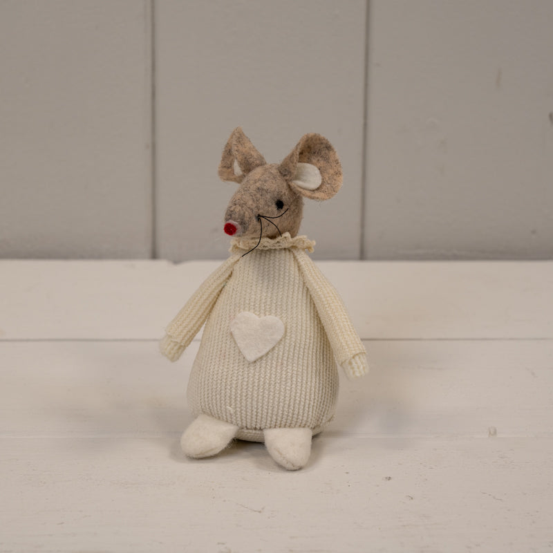 Mouse - Cute pastel mouse in a choice of 3 colours