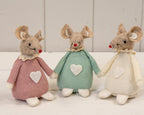 Mouse - Cute pastel mouse in a choice of 3 colours