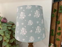 Load image into Gallery viewer, Empire Lampshade - Linen &amp; Rose Damson Duck Egg - 20cm
