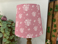 Empire Lampshade - Linen & Rose Damson Rose - 20cm Empire