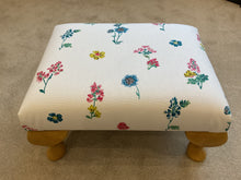 Load image into Gallery viewer, Footstool - Cath Kidston -  Sprig Twighlight
