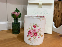 Load image into Gallery viewer, Lantern - Rose and Hubble - Pretty floral on ivory - Free Gift Box
