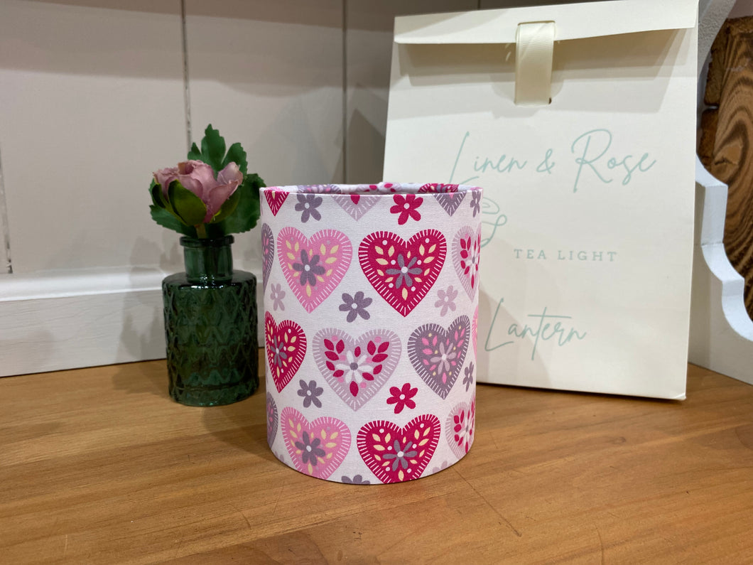 Lantern - Rose and Hubble - Love Hearts - Free Gift Box