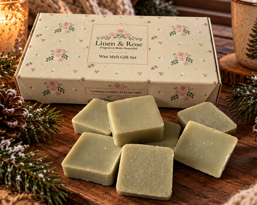 Wax Melt Gift Box 8 melts - Cashmere Spruce