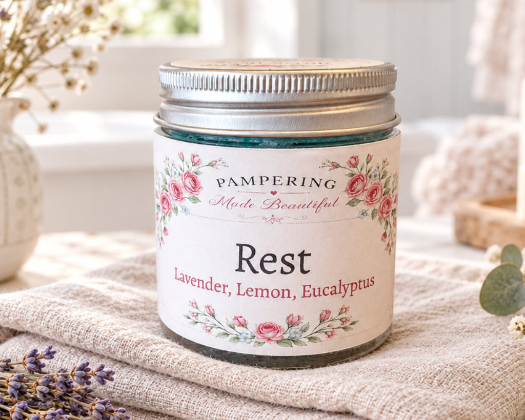 Exfoliating Soap Scrub - Lemon Lavender & Eucalyptus