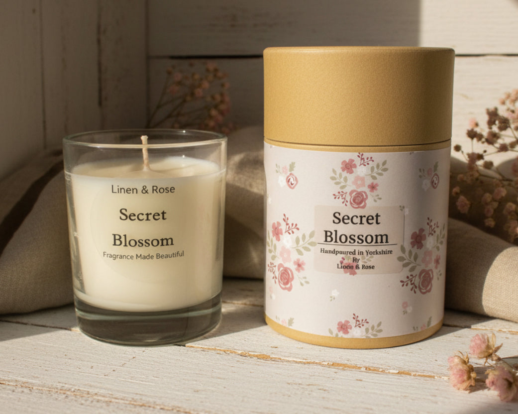 Glass Candle - Secret Blossom - 30cl