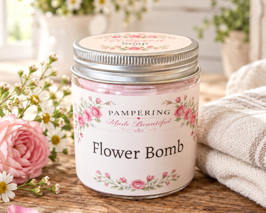 Whipped Soap - Flower Bomb