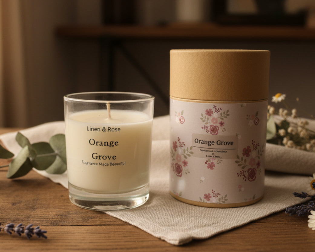 Glass Candle - Orange Grove - 30cl