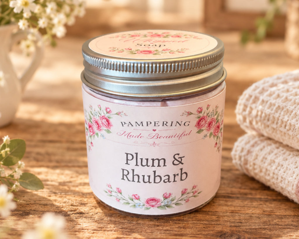 Whipped Soap - Plum & Rhubarb