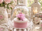 Handmade Soap Bun - Rose - Tube box