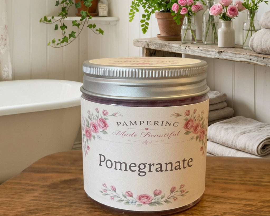 Exfoliating Soap Scrub - Pomegranate