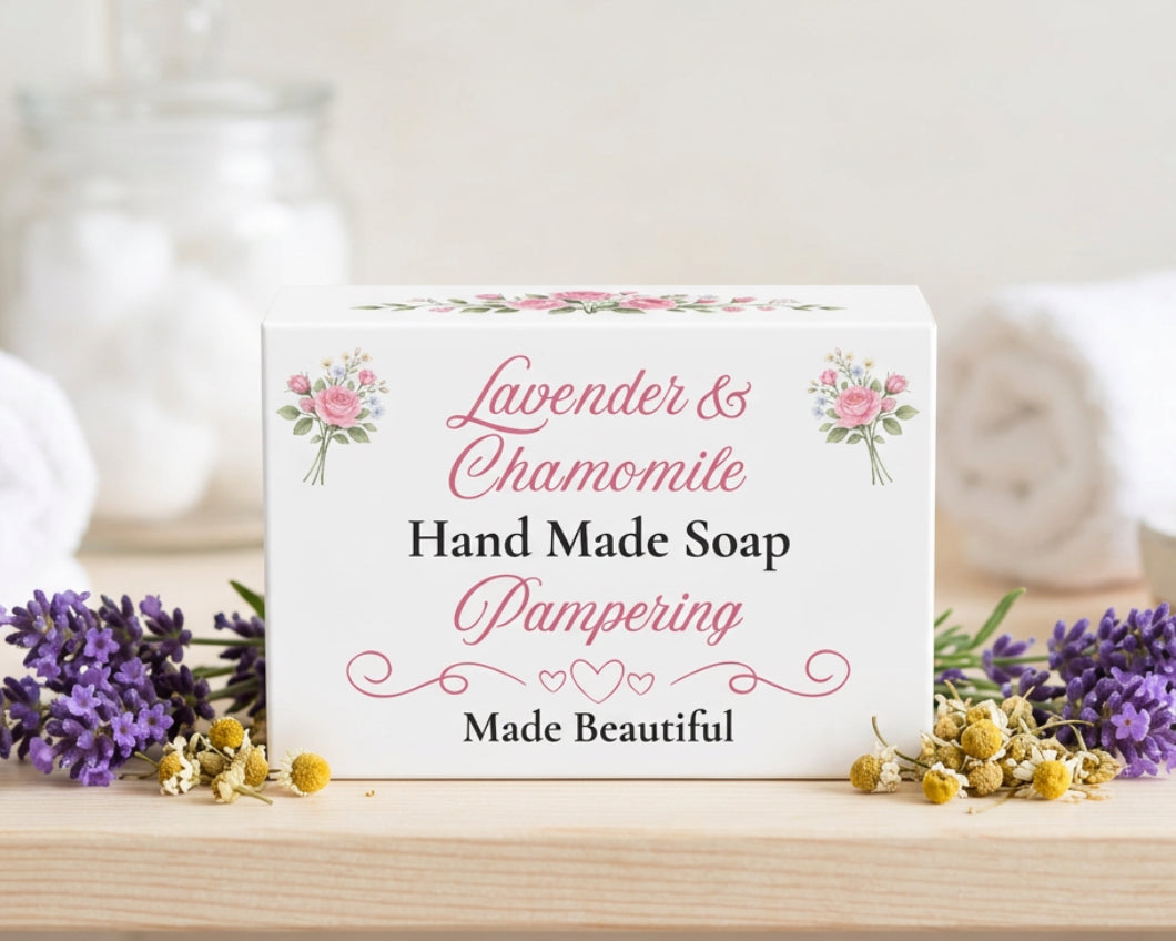Handmade Soap Bar - Lavender & Chamomile