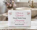 Handmade Soap Bar - Plum & Rhuhbarb