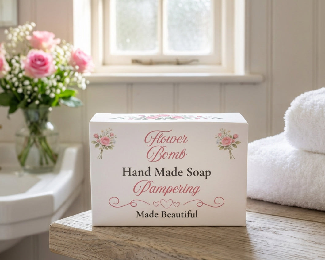 Handmade Soap Bar - Flower Bomb