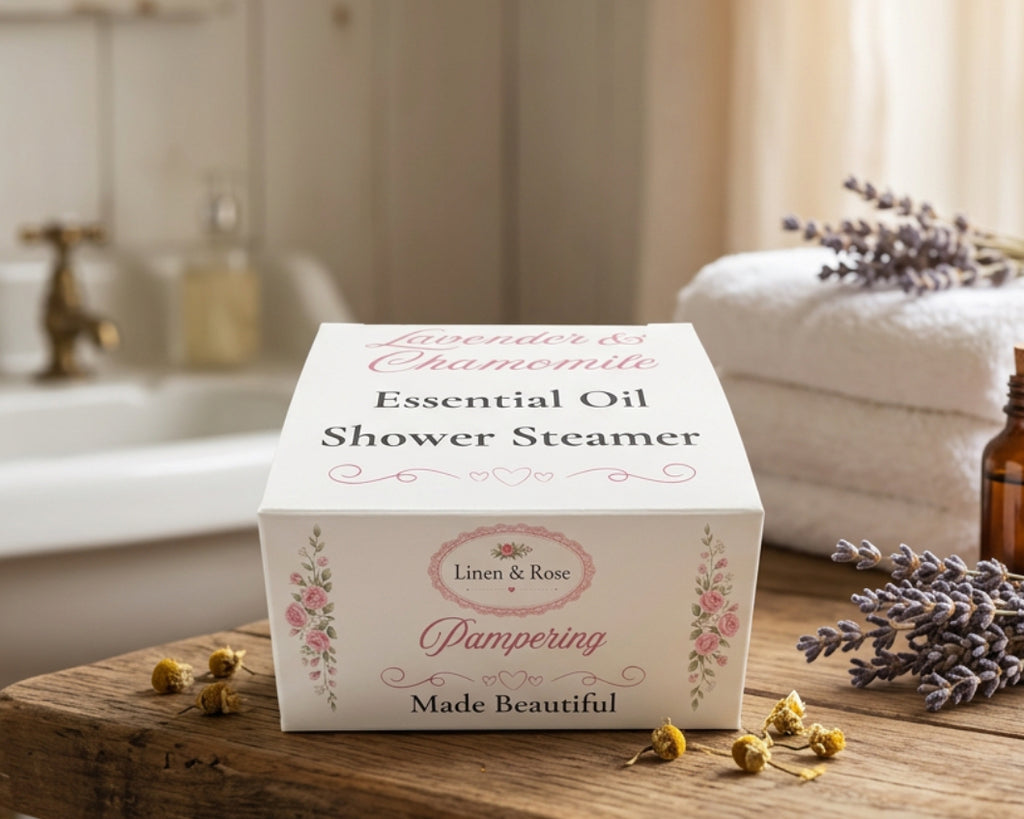 Essential Oil Shower Steamer - Lavender and Chamomile