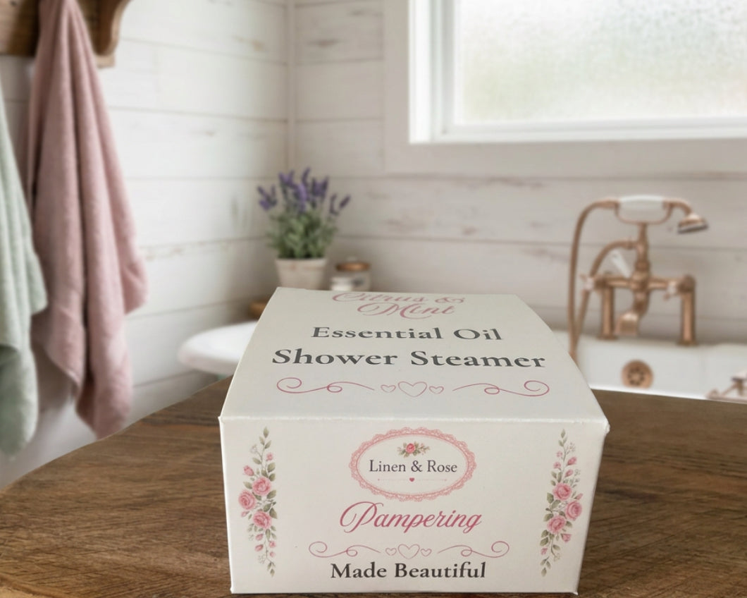 Essential Oil Shower Steamer - Citrus & Mint