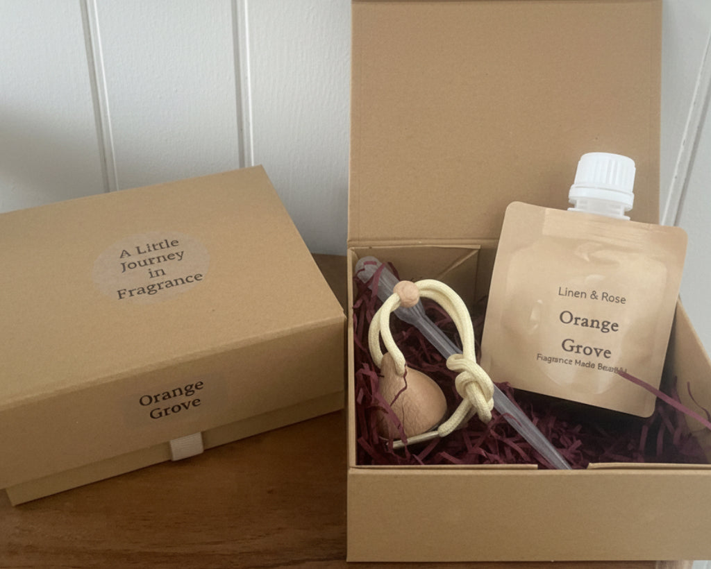 Car Diffuser Gift Set - Orange Grove