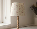 Empire Lampshade - Linen and Rose - Vintage Damson Cream -  25cm