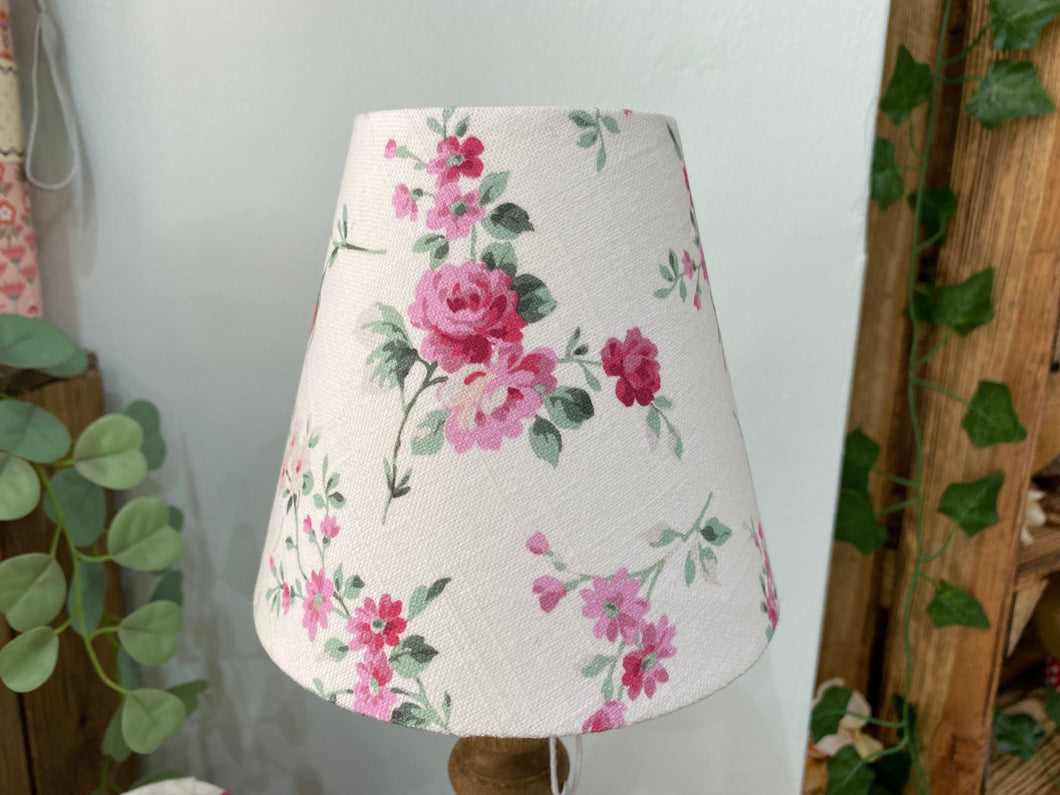 Candle Clip Lampshade - Bethan Fushsia Last two