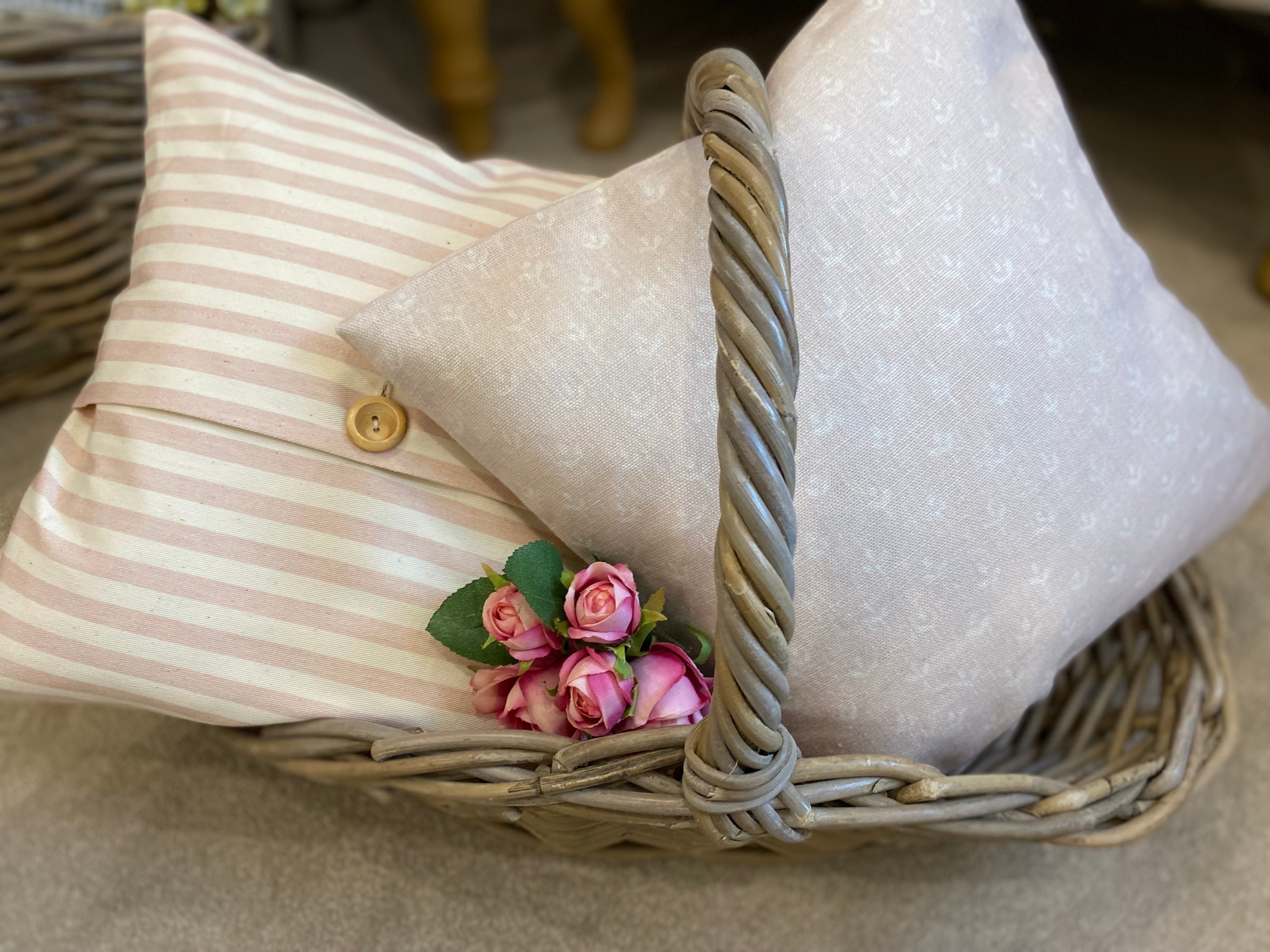 Cushion Cover - Sarah Hardaker - Pink Coco - 36cm x 36cm