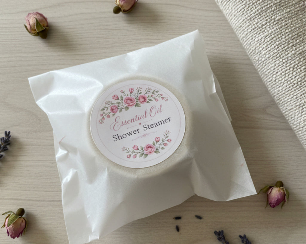 Essential Oil Shower Steamer - Lavender and Chamomile