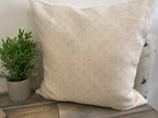 Cushion Cover - Sarah Hardaker - Coco pale pink on cream 45cm
