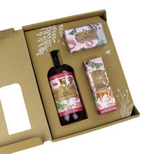 Load image into Gallery viewer, Delux Gift set - English Soap Company - Rose and Peony
