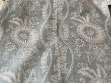 Load image into Gallery viewer, Fabric Remnant - Peony &amp; Sage Sienna opal Blue linen
