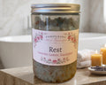 Handmade Bath Salts - Rest - Lavender, eucalyptus & Lemon