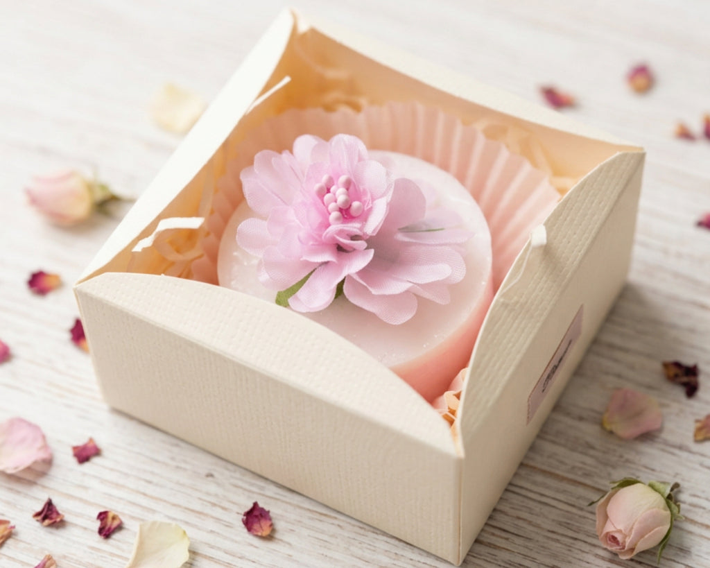 Handmade Soap Bun - Rose
