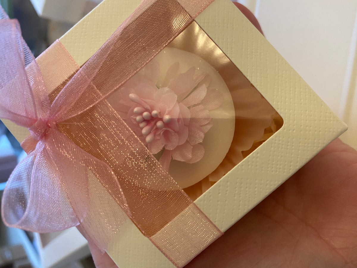Handmade Soap Bun - Rose
