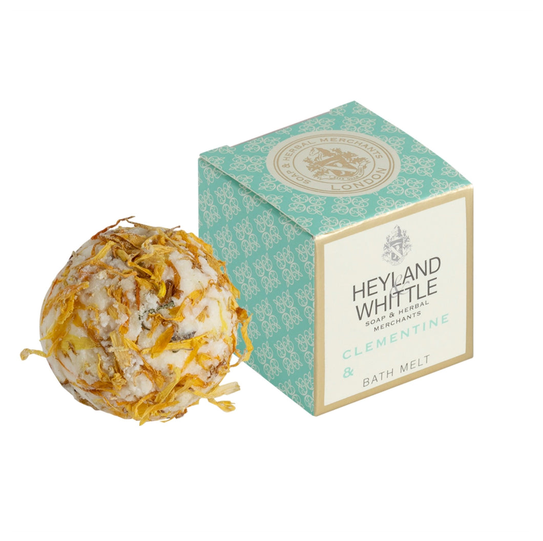 Clementine& Fizz Bath Melt - Heyland & Whittle