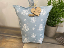 Load image into Gallery viewer, Doorstop - Linen &amp; Rose Damson Duck Egg Blue / Aqua
