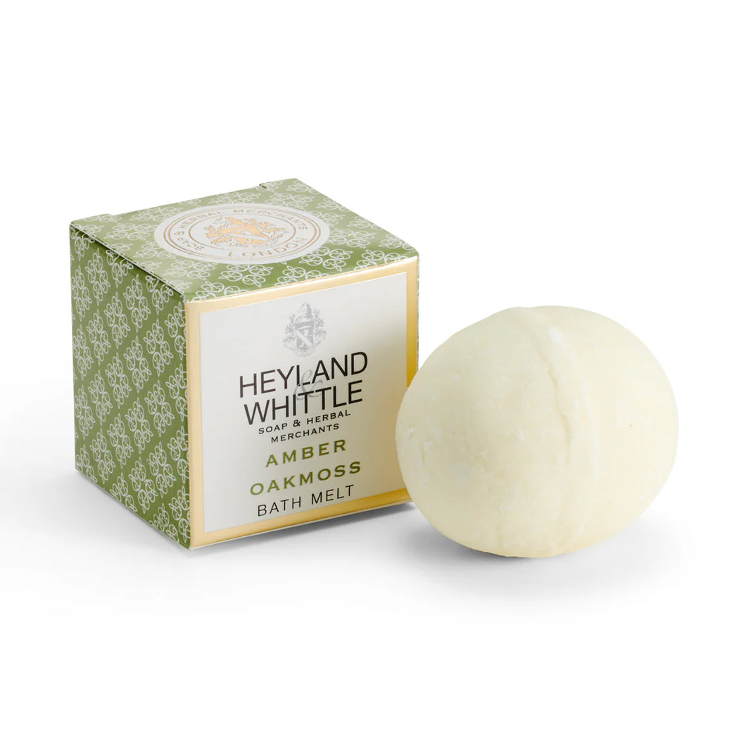 Amber Oatmoss Bath Melt - Heyland & Whittle