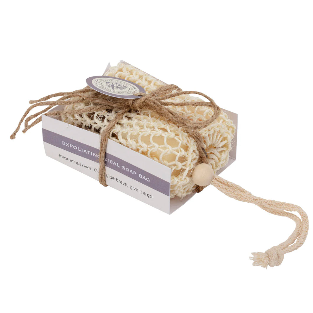 Exfoliating Sisal Bag with Soap - Heyland & Whittle