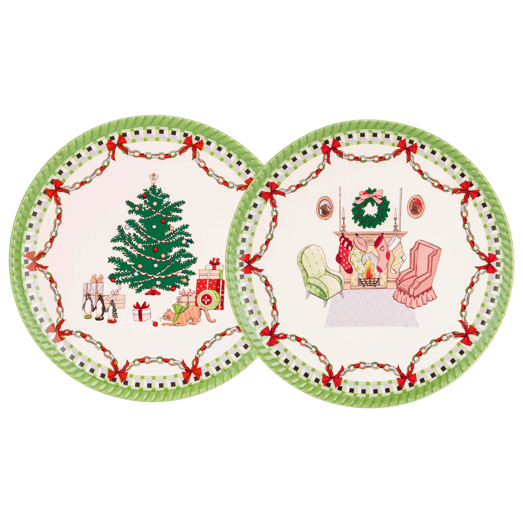 Cath Kidston Christmas - set of 2 side plates