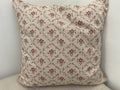 Cushion Cover - Linen and Rose - Emilia Foxglove on natural linen 45cm