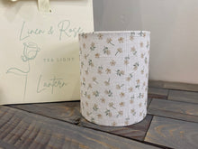 Load image into Gallery viewer, Lantern - Linen and Rose - Ditsy Hay multi linen - Free Gift Box
