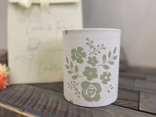 Load image into Gallery viewer, Lantern - Linen and Rose - Damson Green linen - Free Gift Box
