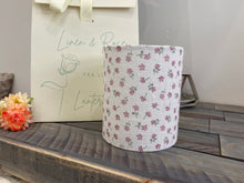 Load image into Gallery viewer, Lantern - Linen and Rose - Ditsy Pink multi linen - Free Gift Box
