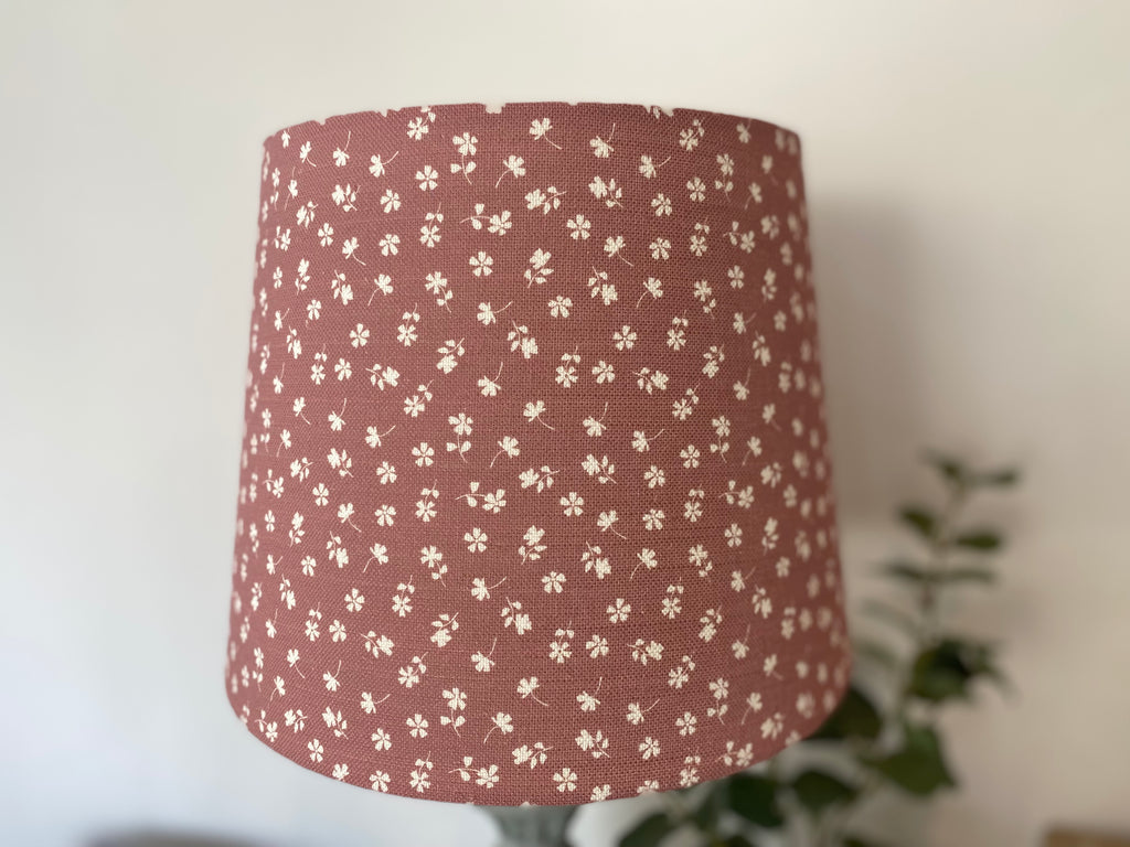Empire Lampshade - Linen and Rose - Ditsy Foxglove - 25cm