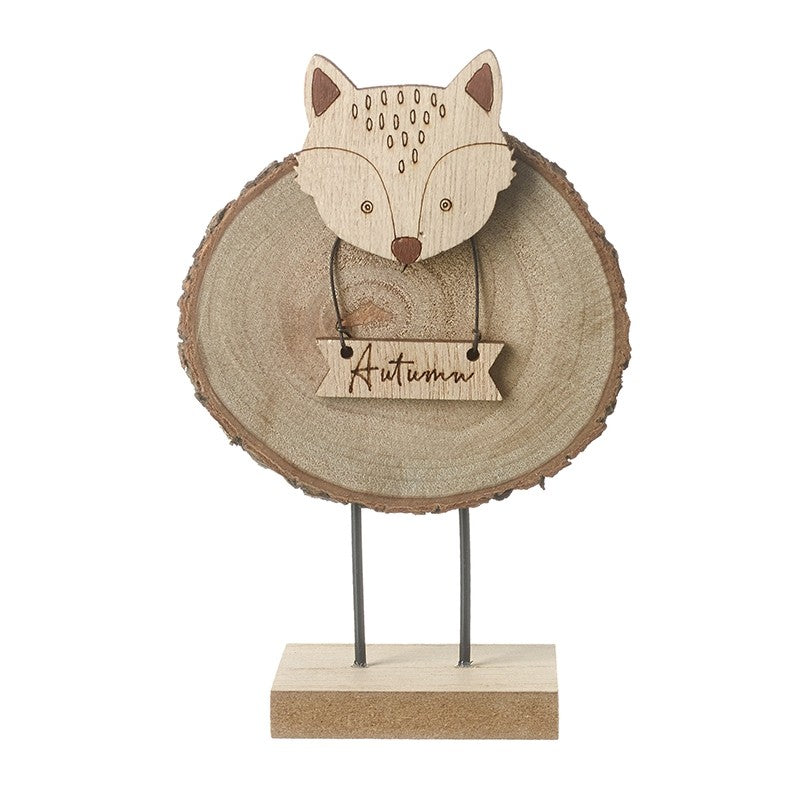 Decorative Autumn wood Fox